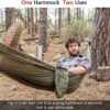Hammock Camping with Rain Fly Tarp and Net, Portable Camping Hammock Double Tree Hammock Outdoor Indoor Backpacking Travel & Survival, 2 Tree Straps,100% Waterproof - Image 13