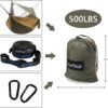 Hammock Camping with Rain Fly Tarp and Net, Portable Camping Hammock Double Tree Hammock Outdoor Indoor Backpacking Travel & Survival, 2 Tree Straps,100% Waterproof - Image 14