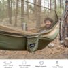 Hammock Camping with Rain Fly Tarp and Net, Portable Camping Hammock Double Tree Hammock Outdoor Indoor Backpacking Travel & Survival, 2 Tree Straps,100% Waterproof - Image 15
