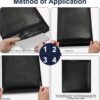 4 Pack Faraday Bags Emp Proof Bag, Faraday Cages for Laptops & Tablets & Phones & Car Keys, Fireproof & Waterproof Faraday Key Fob Protector for Anti-Theft Anti-Tracking RFID Signal Blocker Bag, Black - Image 6